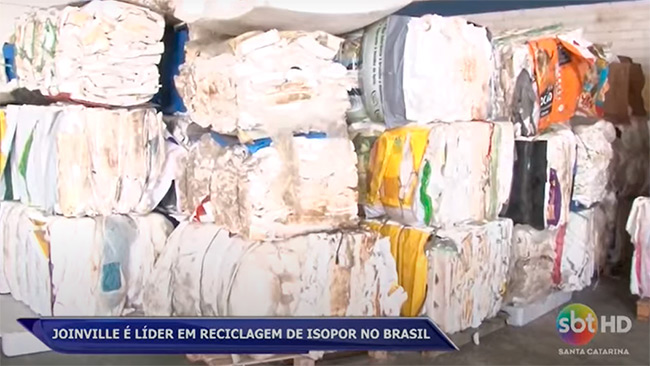 Joinville é líder em reciclagem de isopor®
